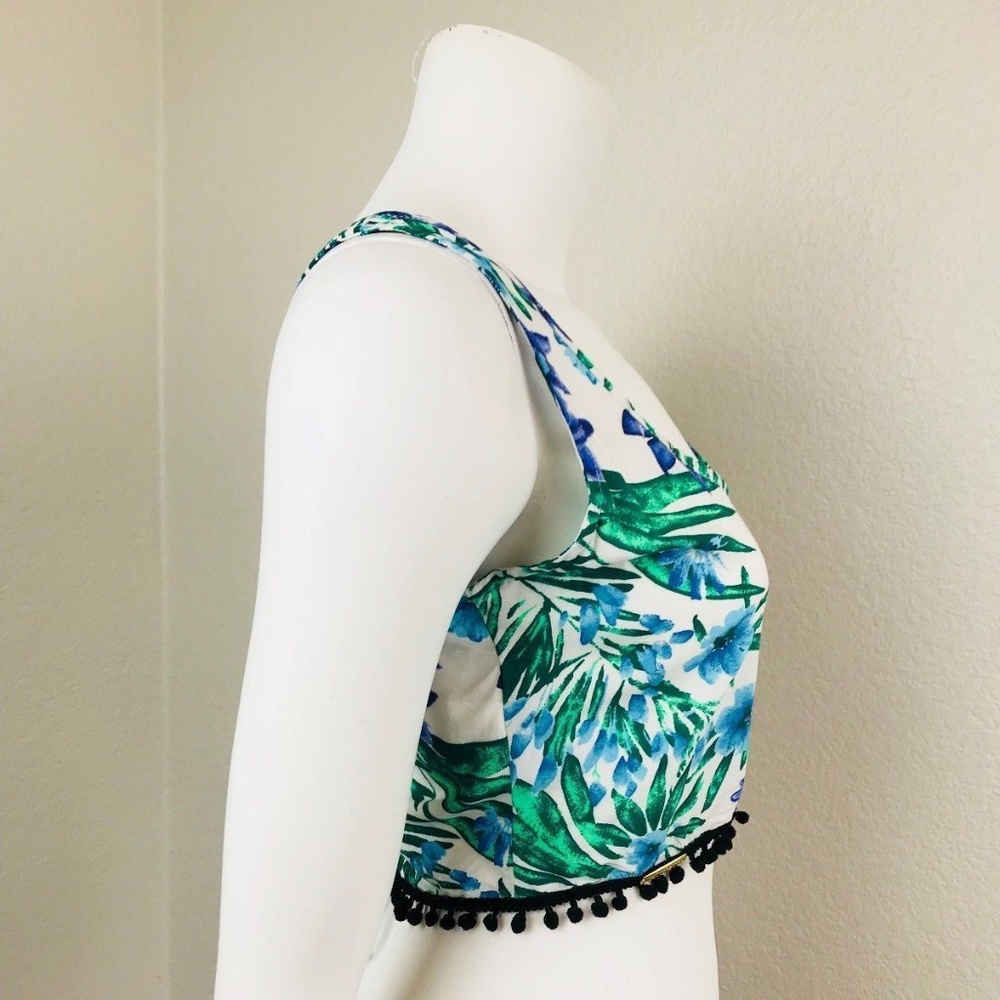 San Lorenzo Small Coverup Bikini Halter TopCropped - Picture 4 of 6